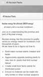 Mobile Screenshot of 45nuclearplants.com